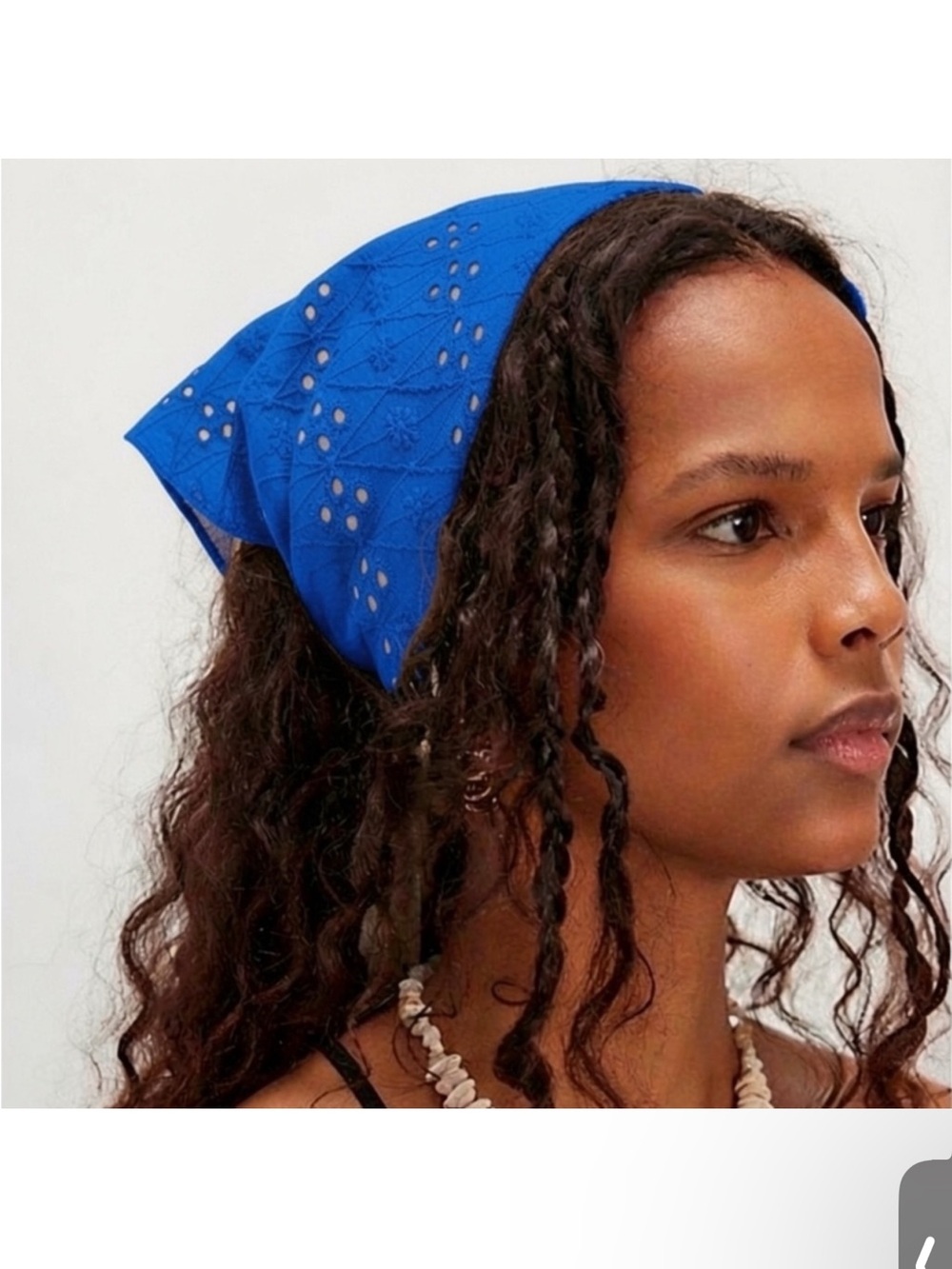 NWT Free People Claro Eyelet Hair Scarf